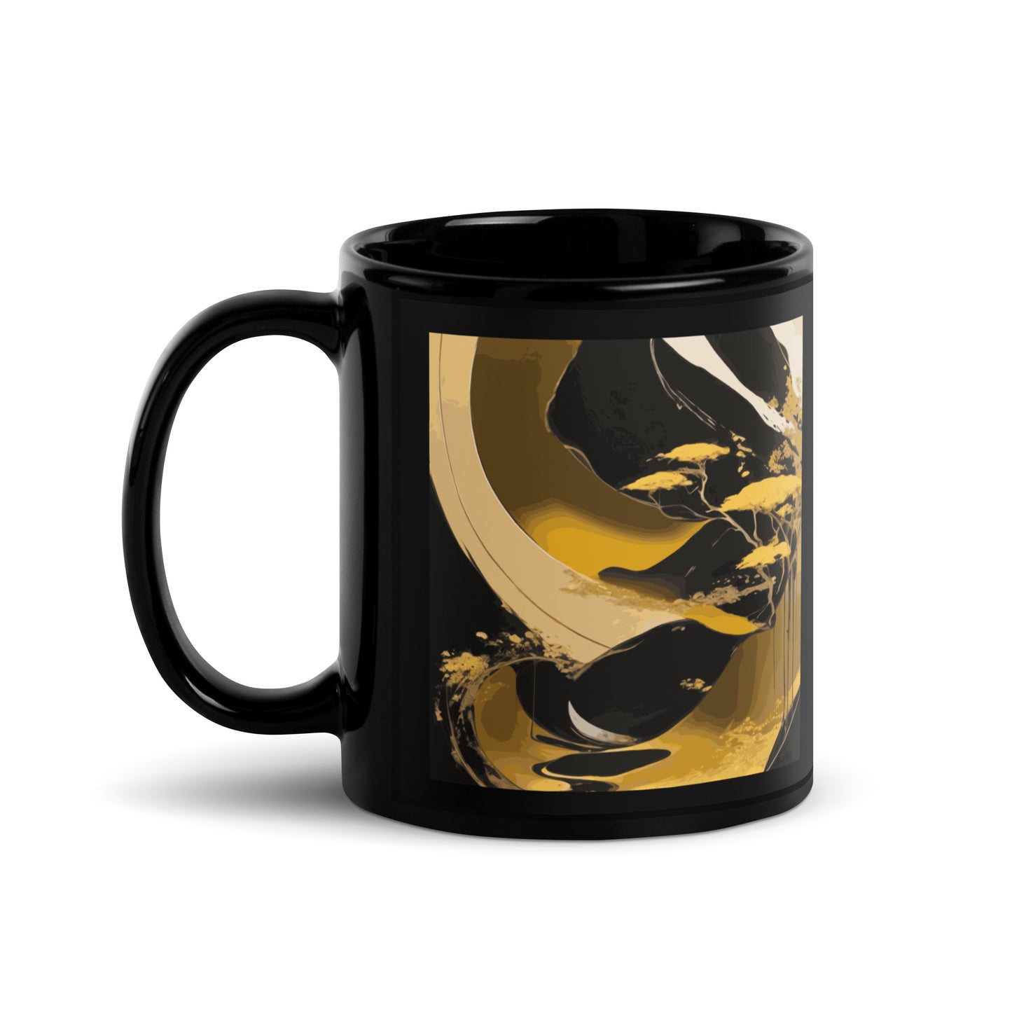 Black Glossy Mug