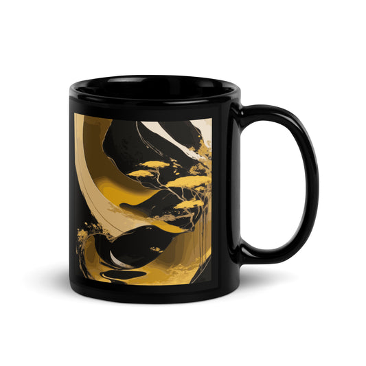 Black Glossy Mug