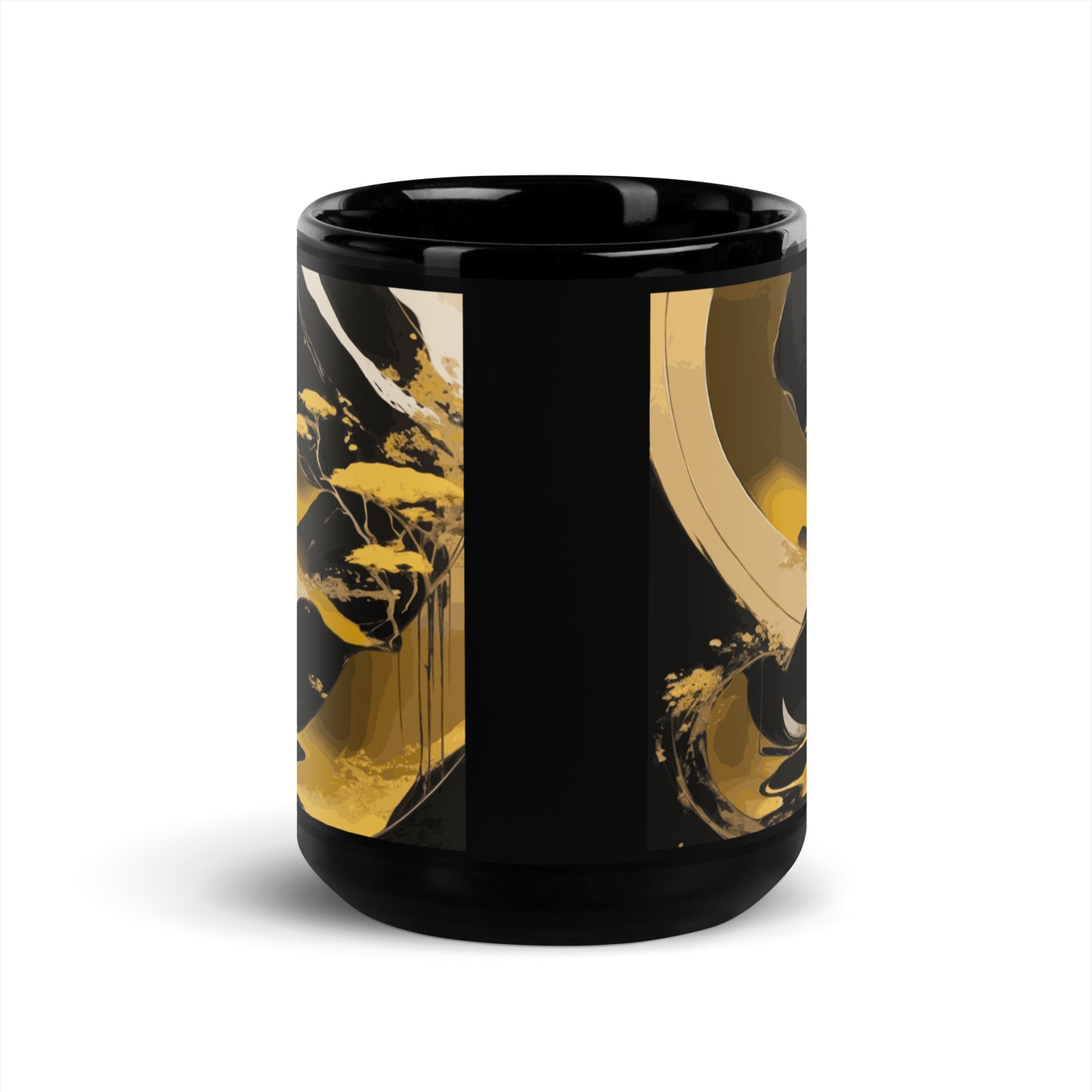 Black Glossy Mug