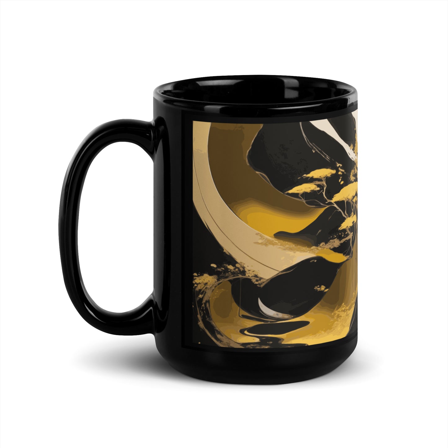 Black Glossy Mug