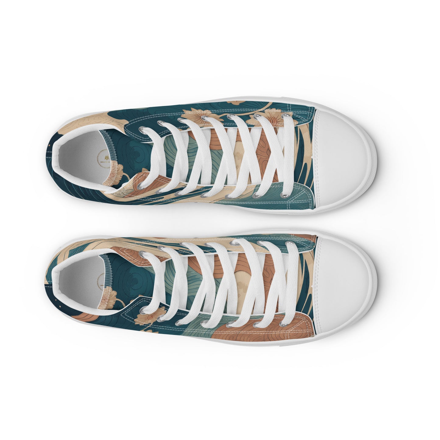 Women’s high top canvas shoes