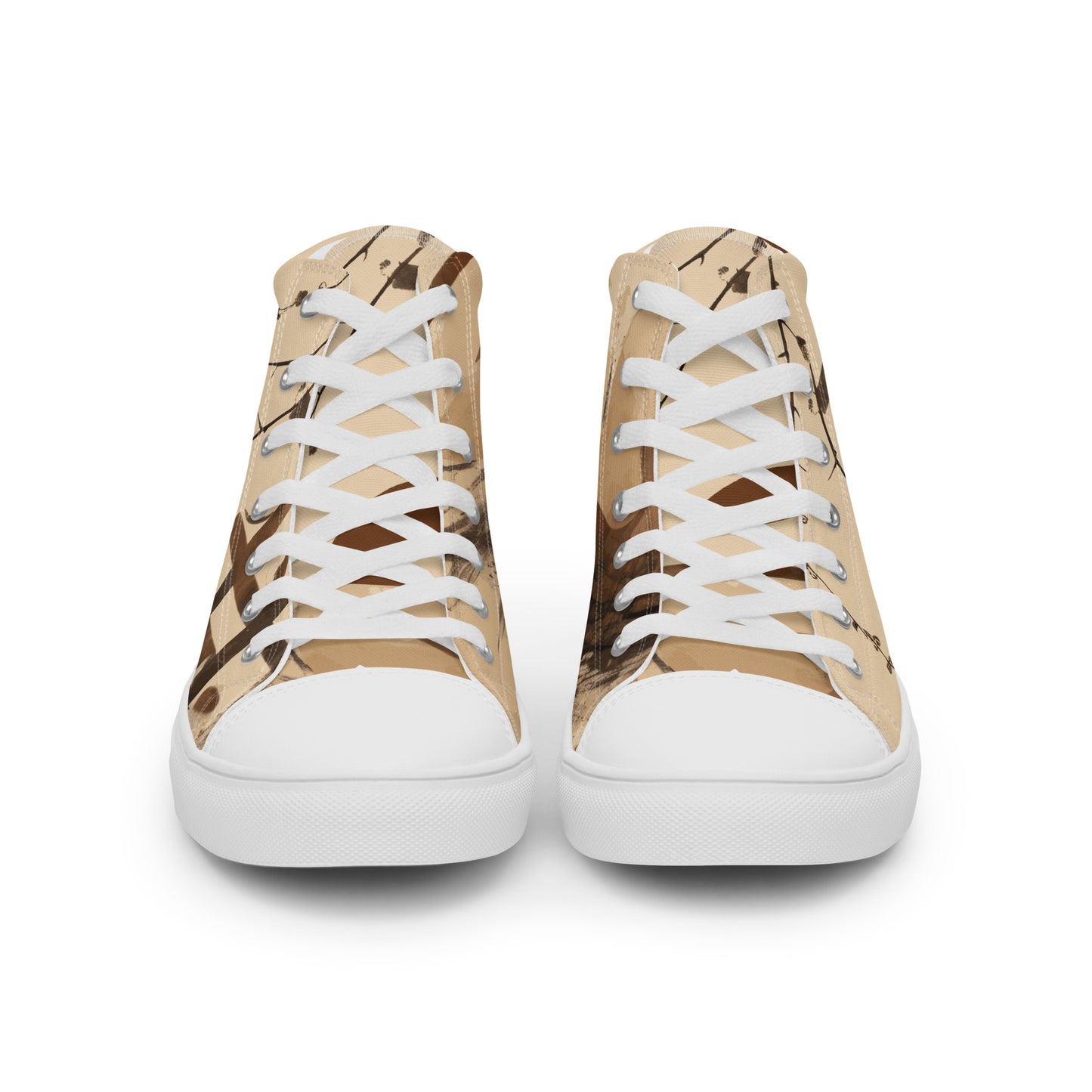 Women’s high top canvas shoes