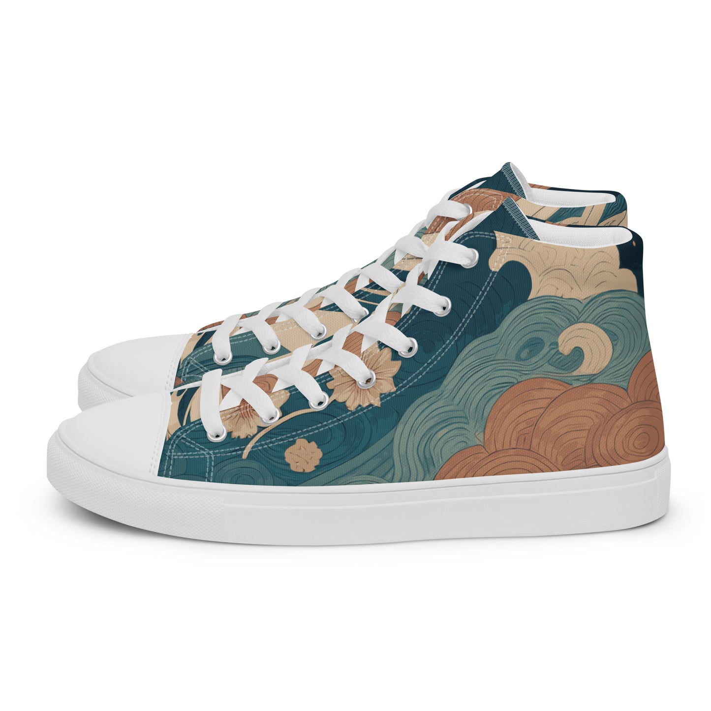 Women’s high top canvas shoes