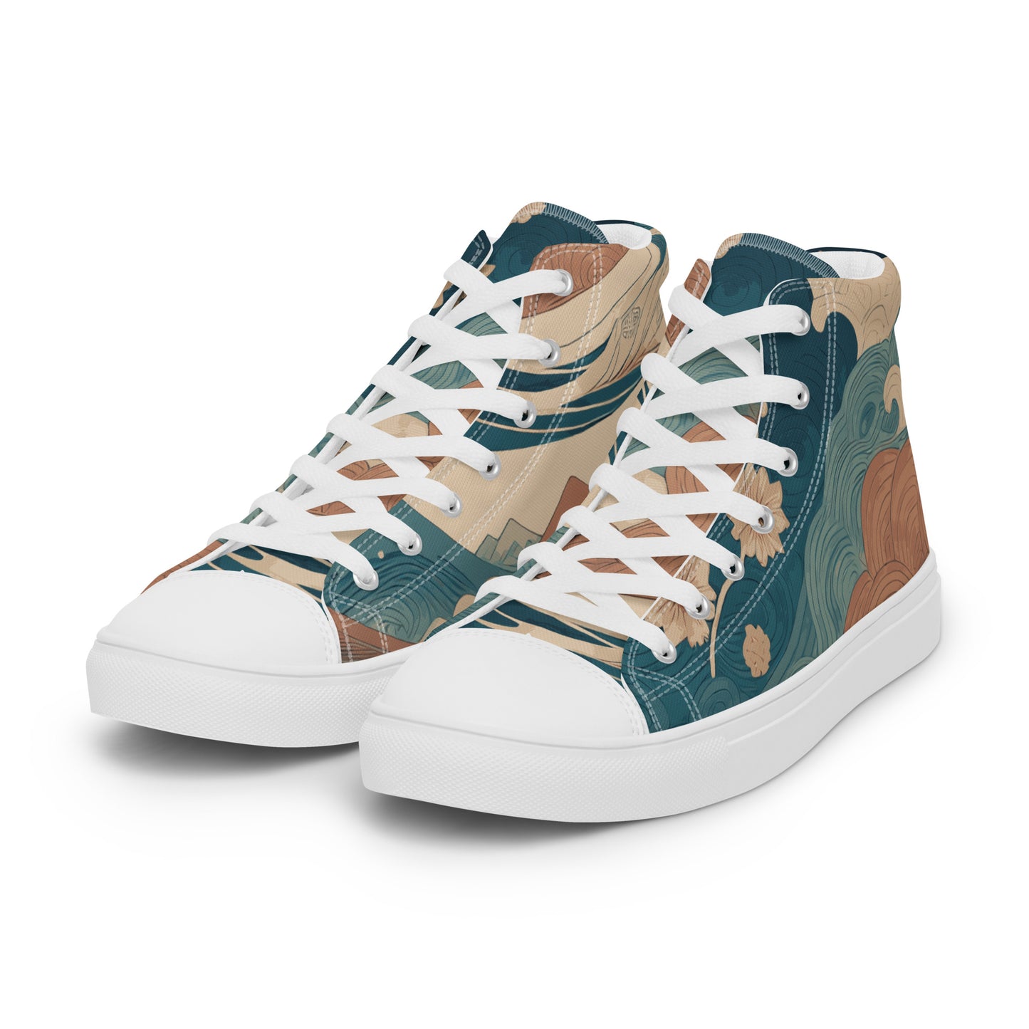 Women’s high top canvas shoes