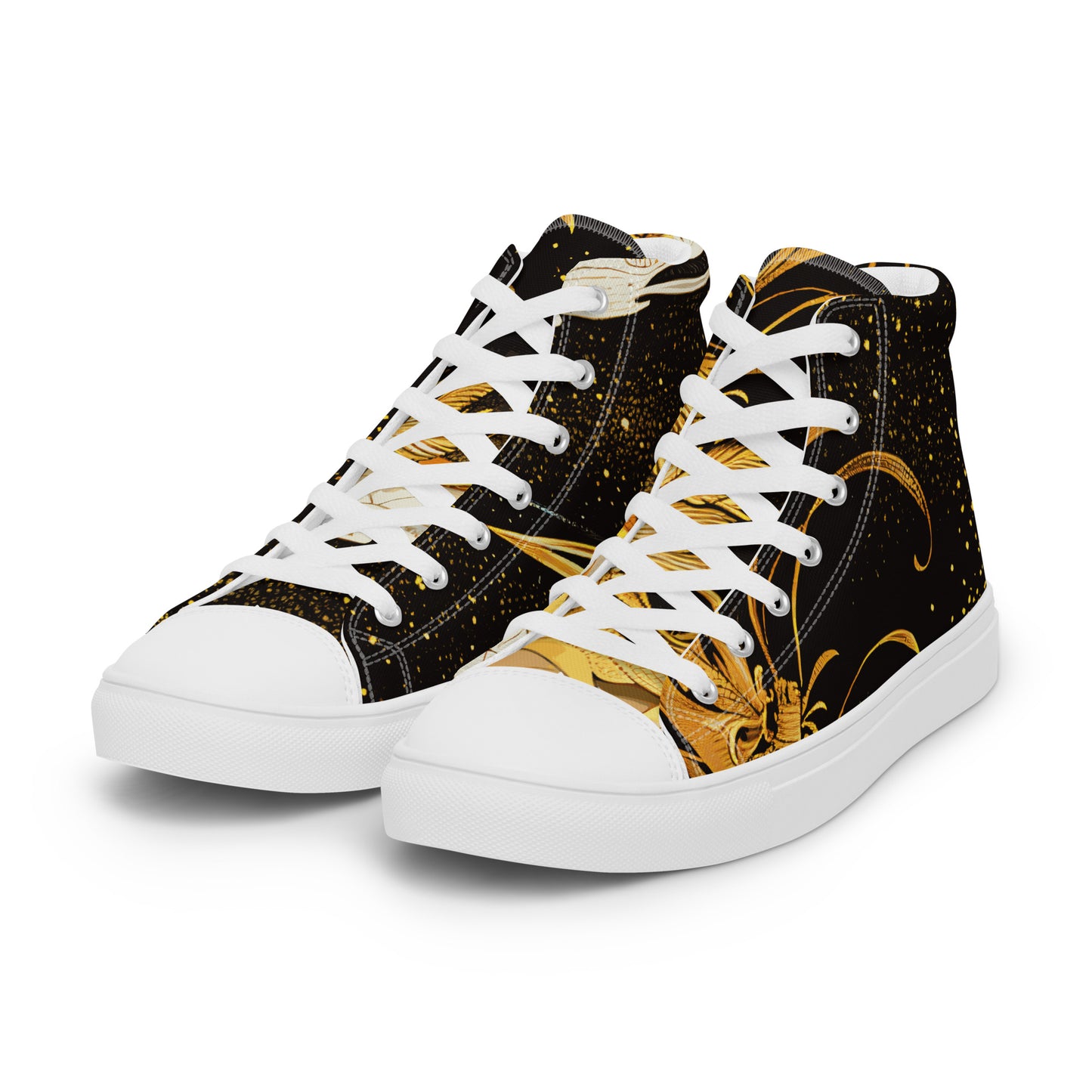 Women’s high top canvas shoes