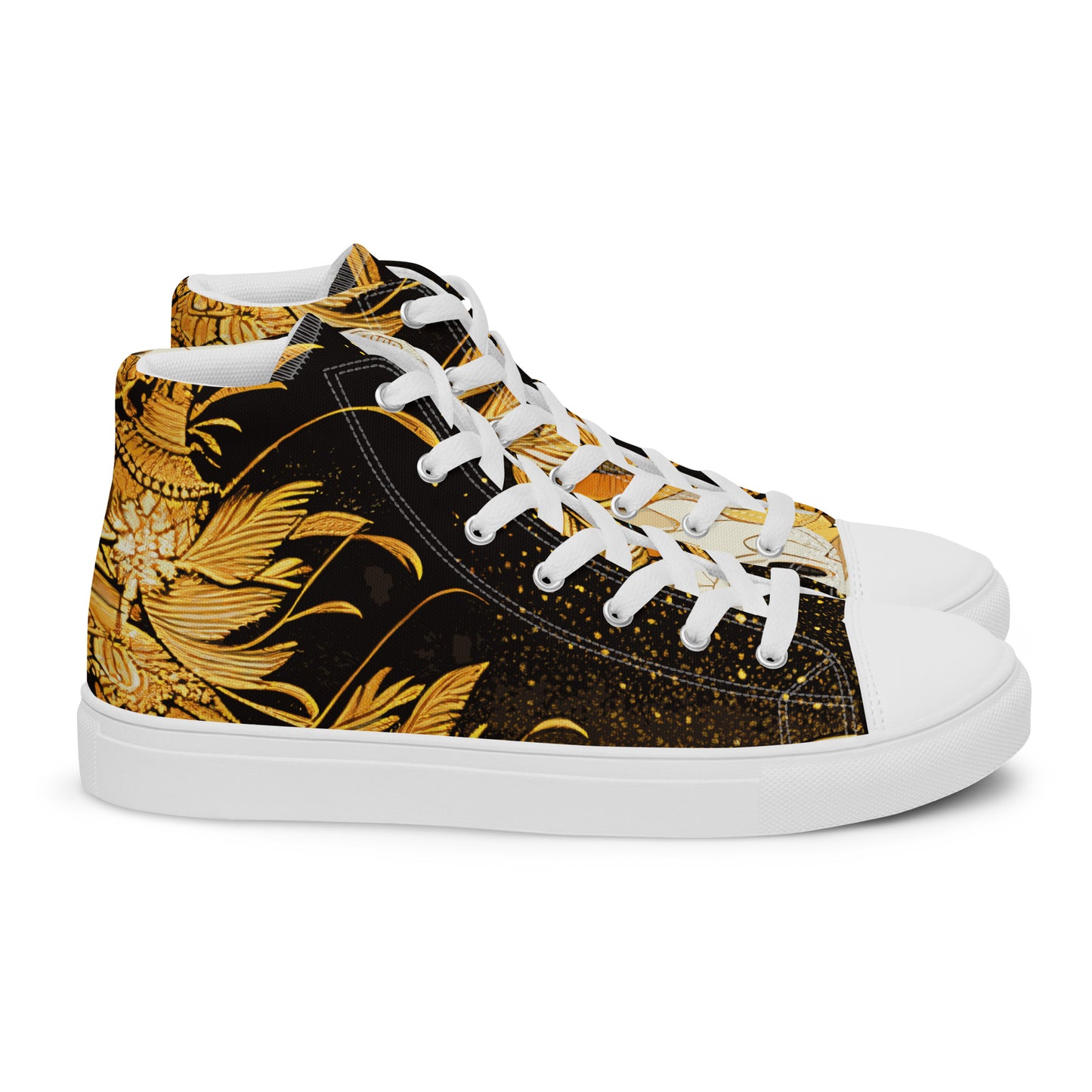 Women’s high top canvas shoes