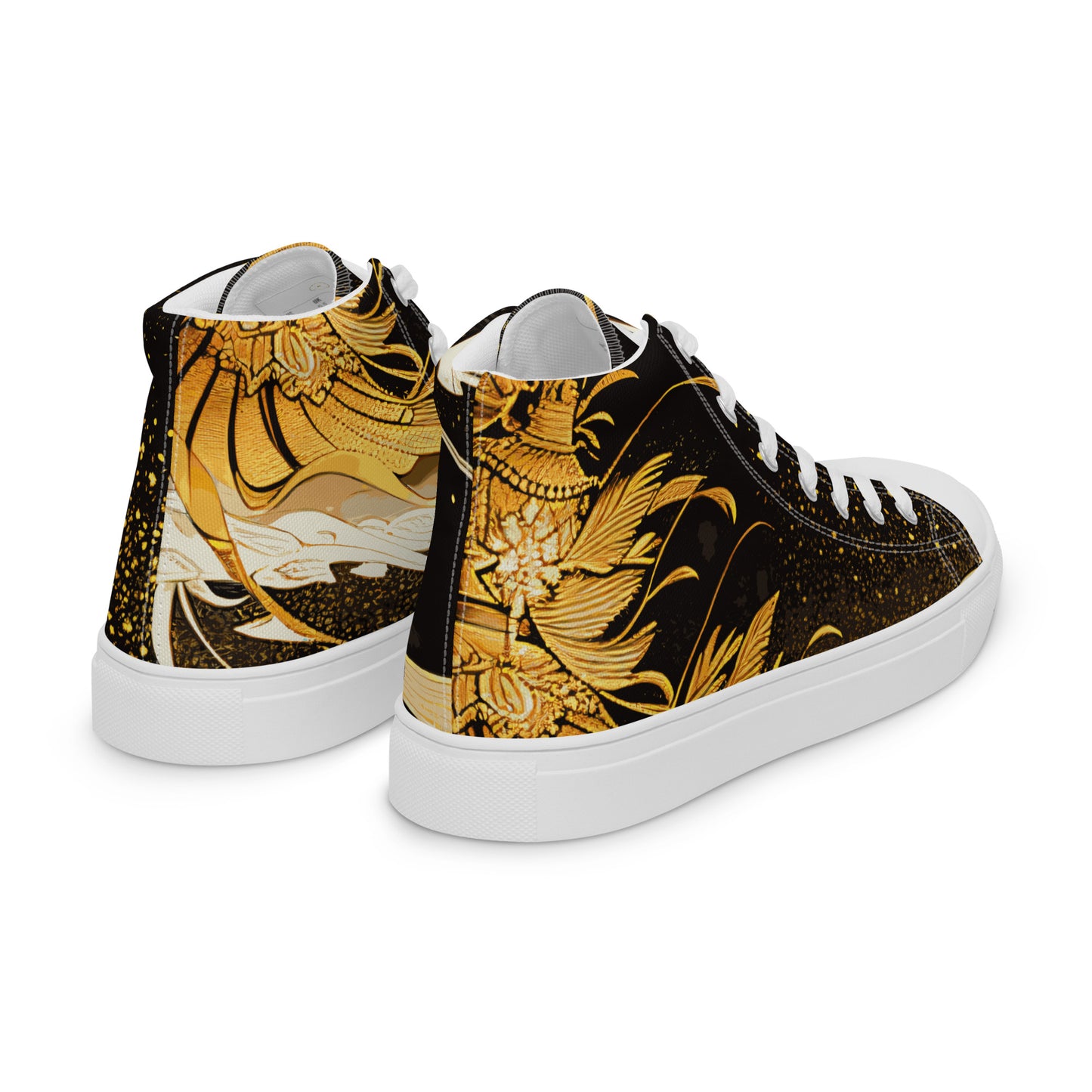 Women’s high top canvas shoes