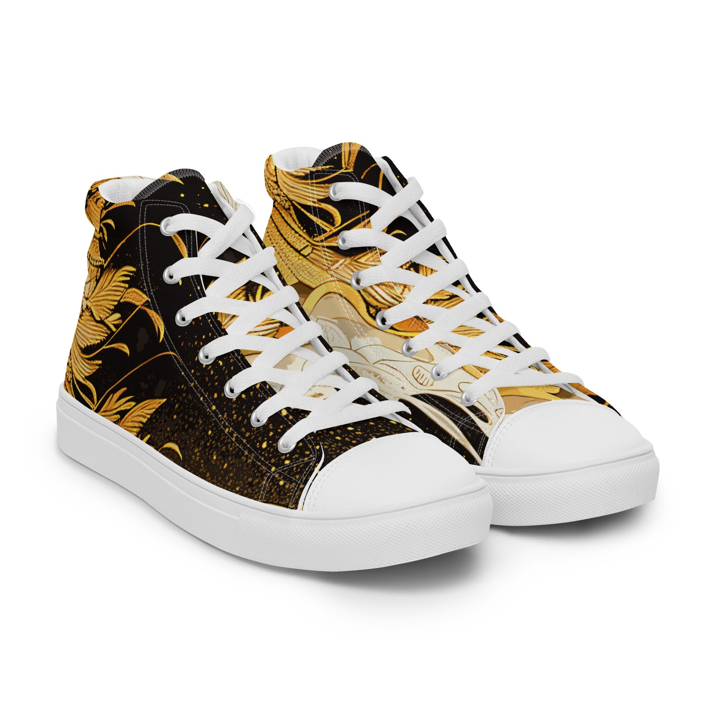 Women’s high top canvas shoes